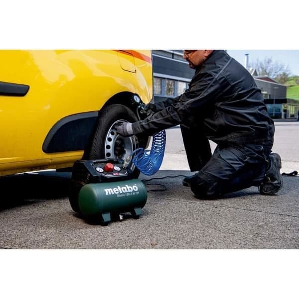 Kompressor - METABO - Basic 160-6 W OF - 6 Liter - 900 W - 8 bar