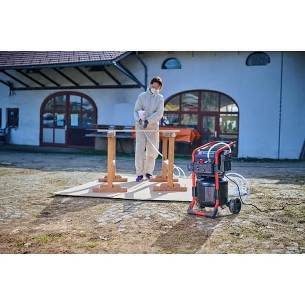 Einhell Tyst Kompressor TE-AC 240/24 Silent (1500 W, Max. 10 bar, Tank 24L, 240 l/min, 70dB, oljefri motor)