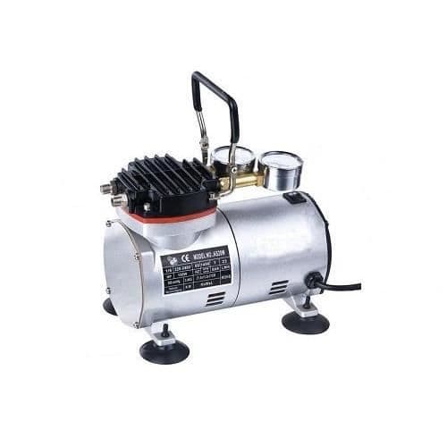 Mini vakuumpump och luftkompressor 2 i 1 OCS.tec VK1-FBA