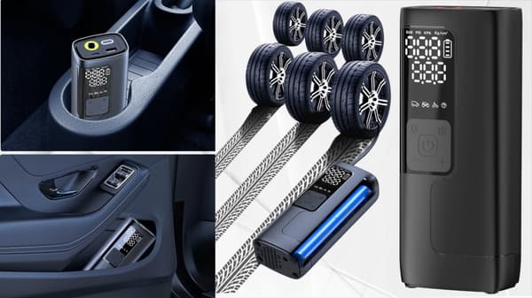Elektrisk pumpekompressor trådløs bilcykel 5200mAh 150psi