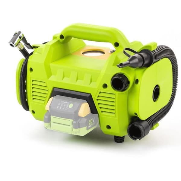 Akku-kompressor - FIELDMANN - 20V - 10,3 bar - 235 L/min - Batteri og oplader medfølger ikke