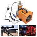 Miniatyrbillede 2 af 4: Bærbar PCP Luftkompressor, 30MPA Tryk, 26,4 gal/min Inflationsvolumen,EU, Gul, 220V