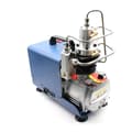 Miniatyrbillede 2 af 2: Højtryks elektrisk luftkompressor, 1,8 kW effekt, to-trins kompression,110V 220V, Blå