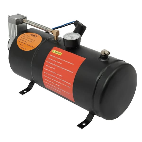 Ilmakompressori, 3L säiliökapasiteetti, 150PSI maksimipaine,musta