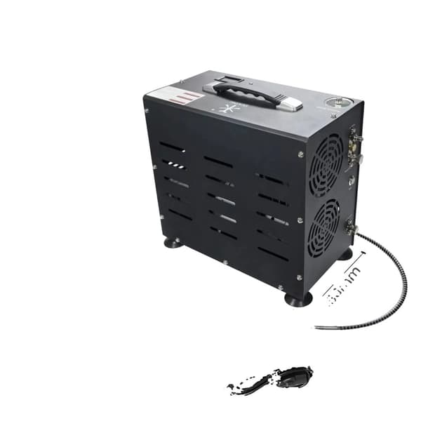 TUXING PCP Ilmakompressori, 4500PSI Työpaine, 20L/min Ilmavirta,Voidaan täyttää 0-2L, 220V