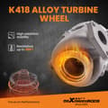 Pikkukuva 3 / 4: Turboahdin BMW 120 d E87:lle, Moottori M47TU2D20, Öljyjäähdytteinen, Korkea Teho 163 HP