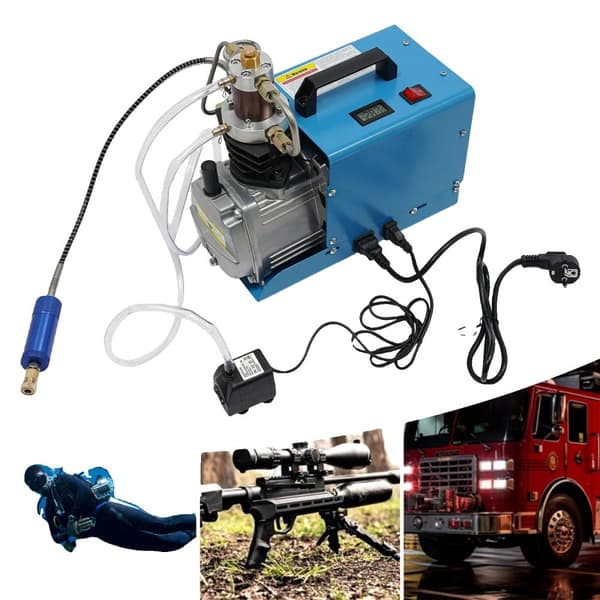 1800W Korkeapaineinen Sähkökäyttöinen PCP Ilmakompressori, Kaksoisjäähdytysjärjestelmä, Käyttäjäystävällinen Suunnittelu,EU, 220V