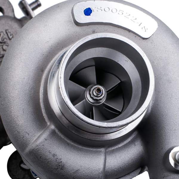 Turbocharger til Mitsubishi Pajero & Montero, olieafkølet design, 5 bolt udstødningsudgang, 73KW hestekræfter