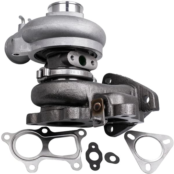 Turbocharger til Mitsubishi Pajero & Montero, olieafkølet design, 5 bolt udstødningsudgang, 73KW hestekræfter