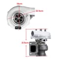 Miniatyrbillede 2 af 4: GT3037 Turbocharger, 500 HK kapacitet, vand- og olieafkølet, T3 flange