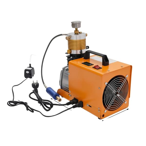 PCP-ilmakompressori, 30MPA täyttöpaine, 1.8KW teho,220V, Kulta, EU