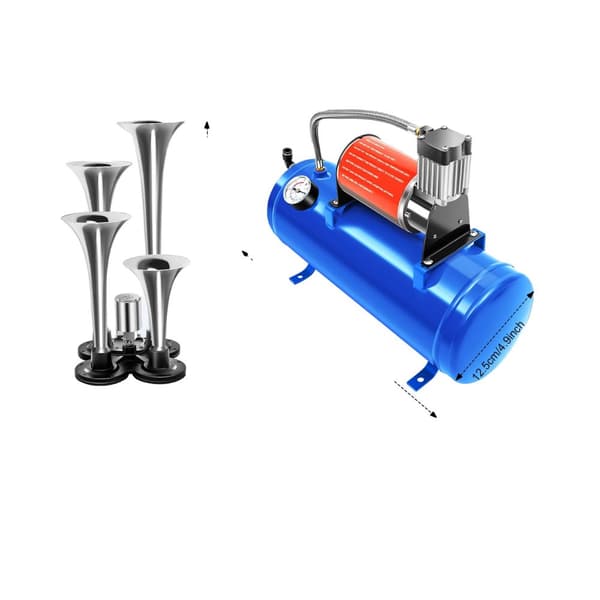 Bärbar Luftkompressor, Maxtryck 150 PSI, 6L Tankkapacitet, Enkel installation