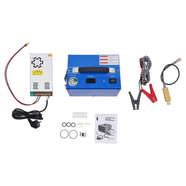PCP-ilmakompressori, 4500 PSI maksimi paine, nopea täyttö 13 minuutissa,EU, 220V