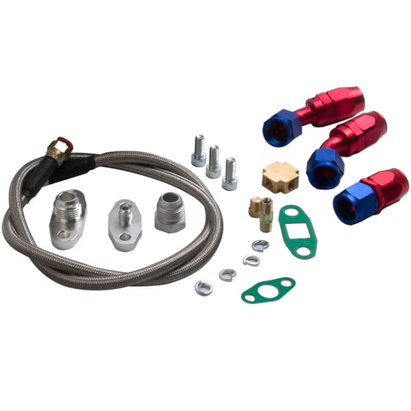 T3 Universal Turbo Laddare, Lämplig för 1,5L till 2,5L Motorer, Ökar upp till 400 HK, Oljekyld Design