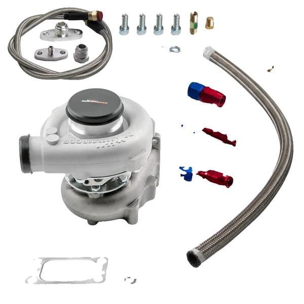 T3 Universal Turbo Laddare, Lämplig för 1,5L till 2,5L Motorer, Ökar upp till 400 HK, Oljekyld Design