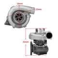 Miniatyrbild 2 av 4: T04E Turboaggregat, Universell Passform för 1.5L-2.5L Motorer, Ökar Hästkrafter Upp till 300+HK, Oljekyld