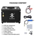 Pikkukuva 2 / 2: TUXING PCP Ilmakompressori, 4500Psi Työpaine, 300W Tehoarvo,Auto pysäytys Versio, 220V