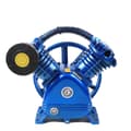 Miniatyrbillede 1 af 4: 4KW Luftkompressor Pumpehoved, 5.5HK Dobbeltcylinder, 8 Bar Tryk, Høj Effektivitet