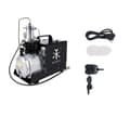 Miniatyrbillede 1 af 2: TUXING PCP Luftkompressor, 4500PSI Arbejdstryk, Automatisk Nedlukningsfunktion,Manuel nedlukning, 220V
