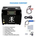 Miniatyrbillede 2 af 2: TUXING PCP Luftkompressor, LCD-display, 300 Bar Højtryk,LCD display, 220V