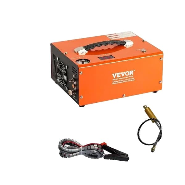 PCP-ilmapumppu, 4500PSI paine, kannettava muotoilu, harmaa