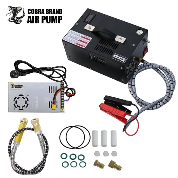 PCP-ilmapumppu, 300 baarin paine, nopea täyttöaika, monipuolinen virtalähde,220V-12V220V-12V, Yleinen Versio-2