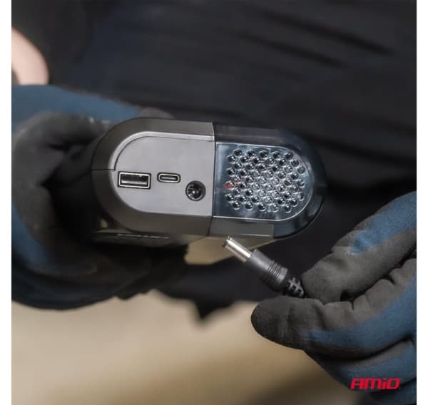 Trådløs kompressor 12V 10bar 2*2000mAh