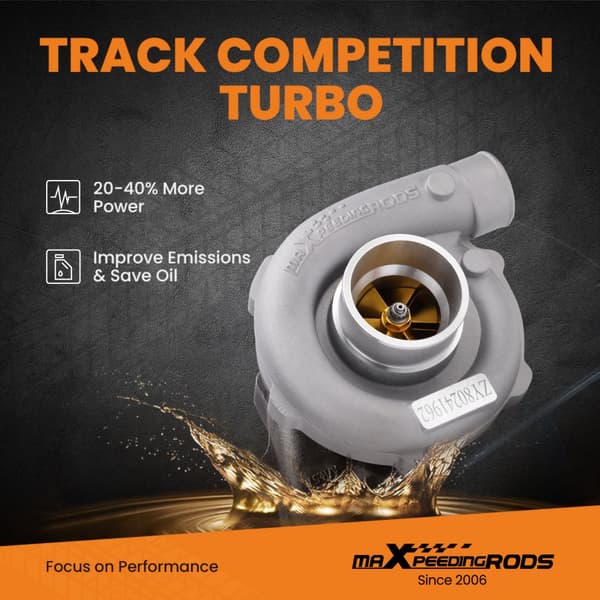 Turbocharger, Billet kompressorhjul, Universel pasform