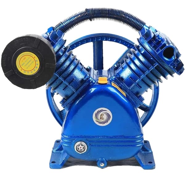 Ilmakompressori, 4000 W teho, 600 l/min purkuvolyymi, 8 bar painetta,Sininen