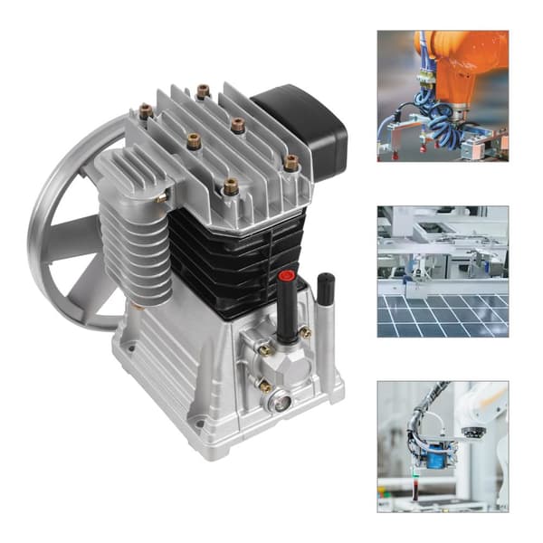 Ilmakompressorin pumppupää, 250L/min purkuvirtaama, 1,0mpa maksimi paine, 3HV teho,M