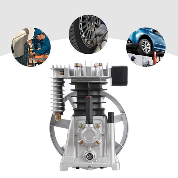 Ilmakompressorin pumppupää, 250L/min purkuvirtaama, 1,0mpa maksimi paine, 3HV teho,M