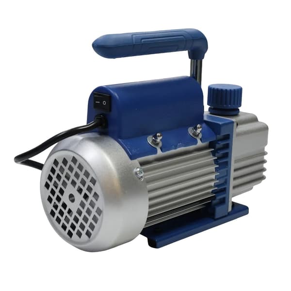 Mini bærbar aircondition vakuumpumpe, 150W motor, 3,6 m³/t pumpet hastighed, 2Pa ekstremt tryk,EU, 220V