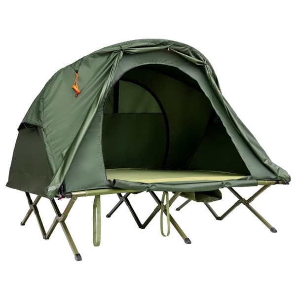 Camping Sängtält, 194x146x160 cm, Grön