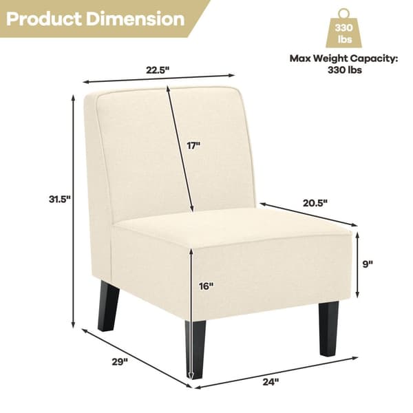 Korituoli, 73x61x80 cm, Beige