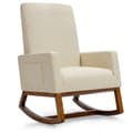 Miniatyrbillede 1 af 8: Gyngestol, 66x90-103x99 cm, Beige