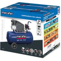 Pikkukuva 3 / 3: Kompressor - MECAFER - 425794 - Blå - 50 L - 2 HK - 8 Bar