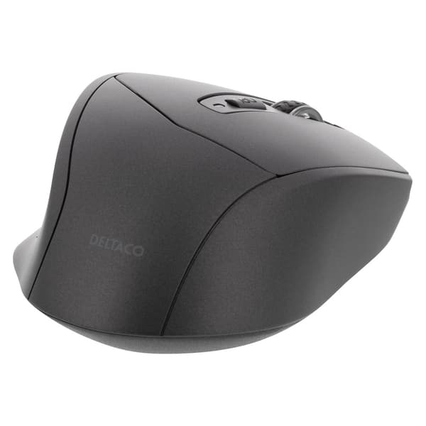 Deltaco Lydløs Bluetooth-mus - grå