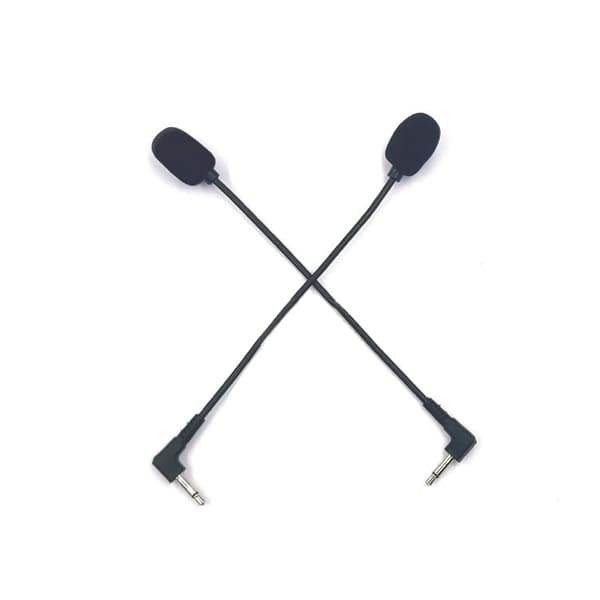 Mikrofon Mono for headset med bøjelig arm, 3,5mm - 19cm
