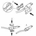 Miniatyrbilde 4 av 4: Ledningbeskyttelse til ladeledning - 10Pk