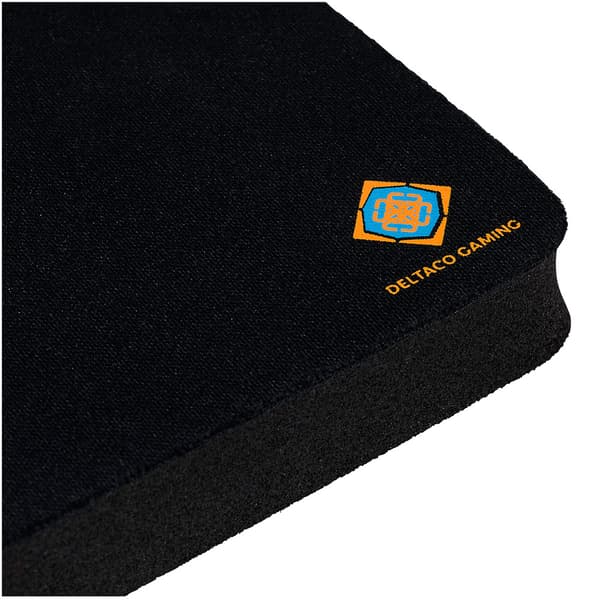 GAMING Wristpad Large, 18 mm Højde, Sort