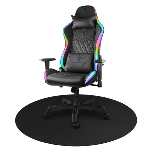 Deltaco Gaming Golvmatta Svart