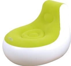 Uppblåsbar fåtölj (grön)