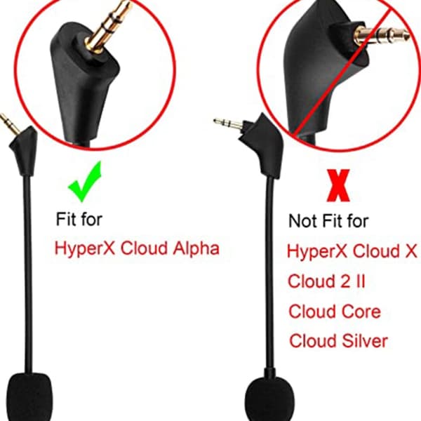 Mikrofon för HyperX Cloud Alpha S – ersättningsmikrofon