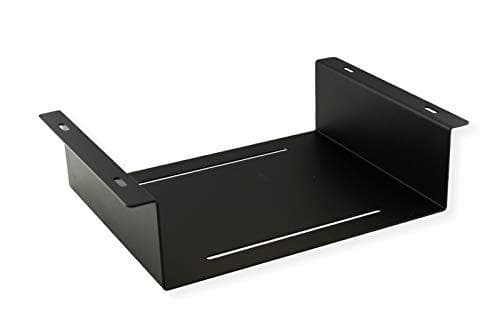 ROLINE under-skrivebeslag - 10 kg - sort - metal - skruer - 244,8 mm - 203 mm (17.03.0113)