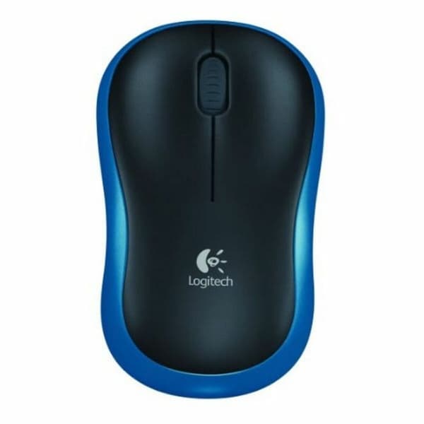 Optisk Mus Logitech M185 Blå/Svart