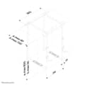 Miniatyrbillede 3 af 3: Neomounts fra Newstar CPU-D025BLACK PC/tynd klient montering - Sort