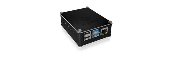 RaidSonic ICY BOX IB-RP110 - Etui - Plast, Aluminium - Sort (IB-RP110)