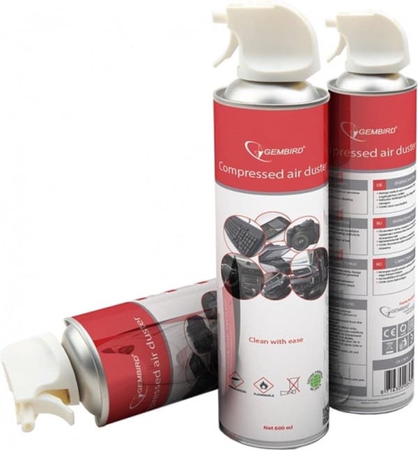 Gembird CK-CAD-FL600-01 trykluftstøver 600 ml