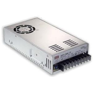 Mean Well SPV-300 serie SPV-300-48 - Strømforsyning (intern) - AC 88-264 V - 300 Watt - Udgangsterminaler: 9 - aktiv PFC Metallic