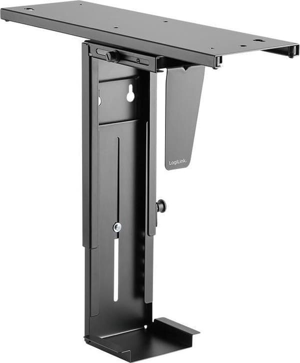 LogiLink EO0004 PC holder Under bord Sort Belastbar op til: 10 kg
